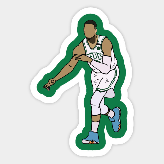 Jayson Tatum 3 Point Celebration - NBA Boston Celtics